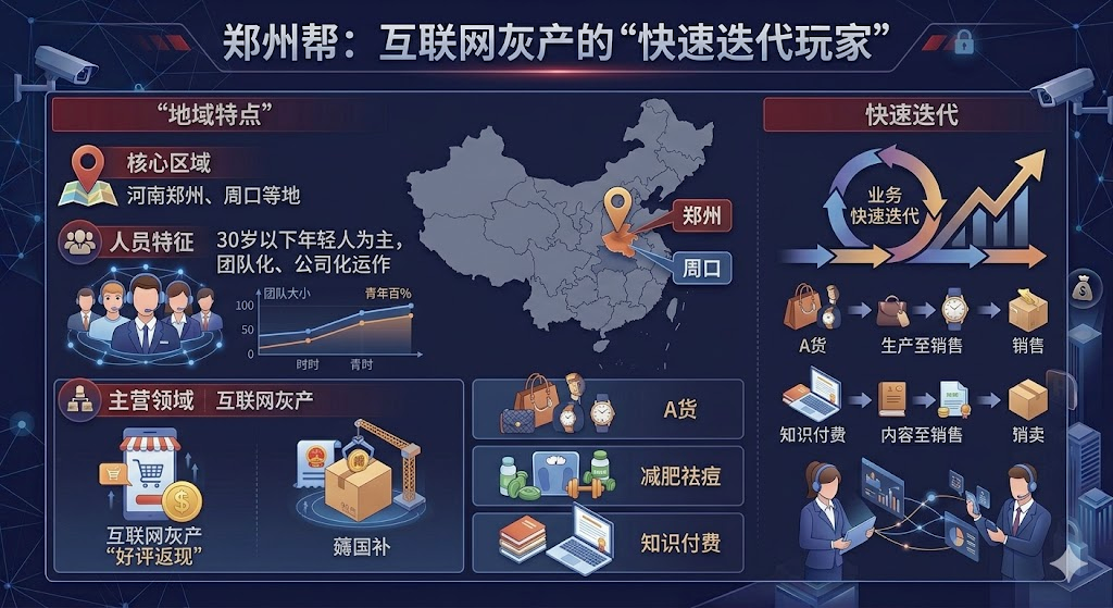 全国灰黑产地域分布情况